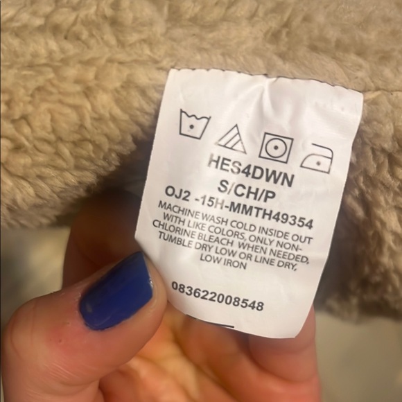 Wrangler Blue Plaid Flannel Shacket size S - Picture 5 of 8